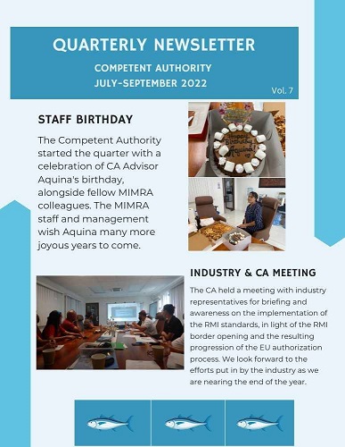 Competent Authority Newsletter 2022 Third Quarter